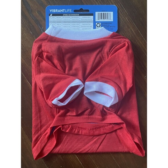 NWT Vibrant Life Dog Small 10-20 lbs Gray Holiday Pet Tee Official Cookie Tester - Picture 6 of 8